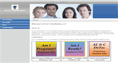 Desktop Screenshot of acandcdistribution.com